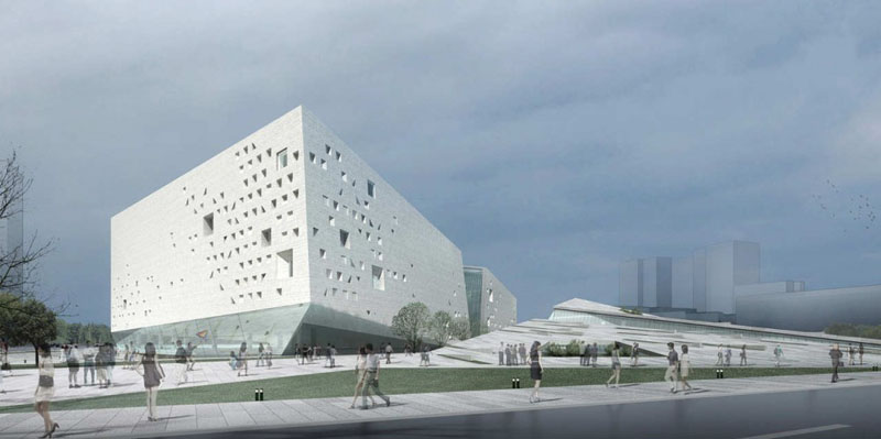 建筑设计欣赏:中国成都现代艺术博物馆效果图