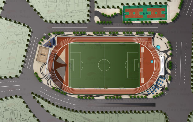 作品中心 建築 > 四川甲子文化體育工程有限公司作品 2014運動場設計